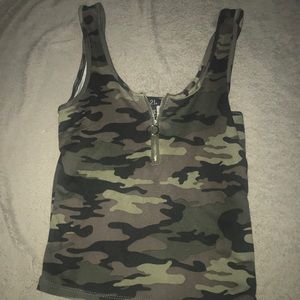 Camo top